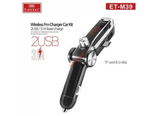 Modulator transmițător FM pentru mașină + BLUETOOTH M39