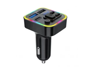 Transmițător auto Bluetooth M5 cu USB TYPE-C