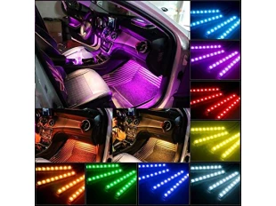 Iluminare interioară auto LED RGB