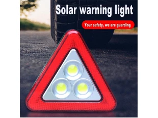 Triunghi LED de urgență 3 în 1 + încărcare solară