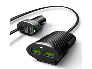 Încărcător auto EZRA EA-27 4 porturi USB 