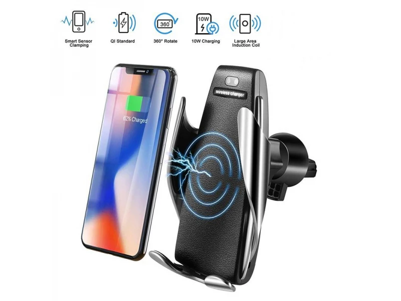 Suport auto, încărcător wireless – senzor inteligent S5