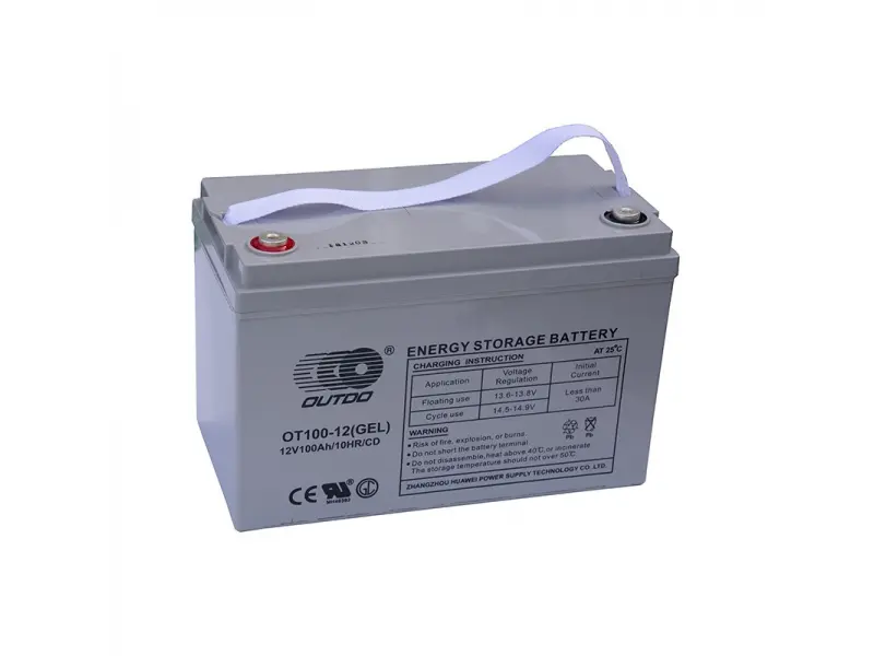 Baterie de tracțiune cu gel OUTDO 12V 100aH Baterie de tracțiune cu gel OUTDO 12V 100aH