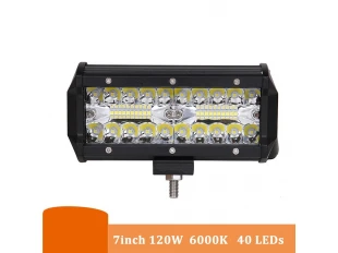 Bară LED auto 120W - Spot auto puternic