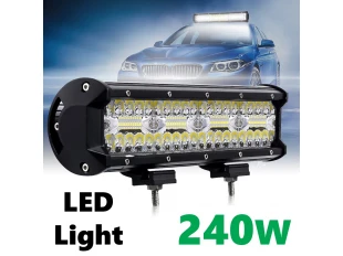 Bară LED auto 240W - Spot auto puternic