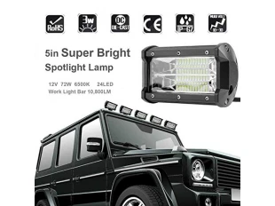 Spot auto puternic cu bară LED de 72W