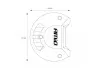 Spot LED tip bară pentru mașină, Combinat, 550x74, 140 LED-uri, 470W, 47000lm