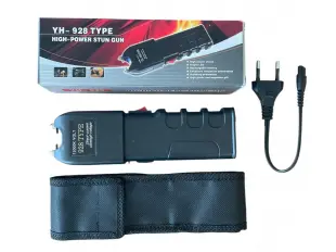 Șoc electric cu lanternă LED YH-928 pentru autoapărare