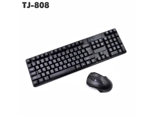 Set tastatură și mouse wireless TJ-808 Wireless 2.4 GHz