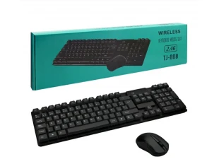 Set tastatură și mouse wireless TJ-808 Wireless 2.4 GHz