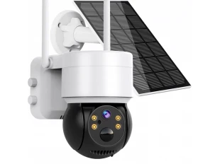 Cameră solară WIFI cu panou solar PTZ 360, 1080P, Full HD, vedere nocturnă color