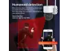 Cameră solară WIFI cu panou solar PTZ 360, 1080P, Full HD, vedere nocturnă color
