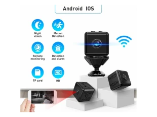 Mini cameră magnetică WiFi X9 1080p HD 