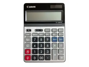 Calculator de birou Canon TS-1200TSCDBL, 12 cifre, gri