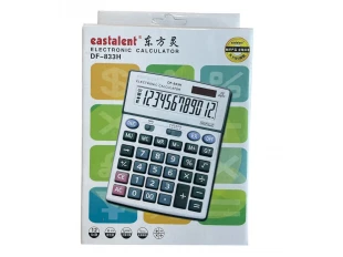 Calculator metalic EASTALENT DF-833H, ecran mare cu 12 caractere