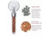 Cap de duș luminos cu LED în diferite culori + minerale din turmalină și germaniu