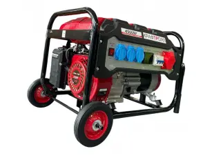 Generator de curent trifazat în patru timpi cu afișaj 4,5 kW - generator KraftRoyal