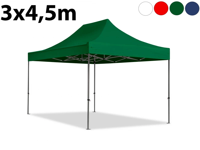 Cort de grădină pliabil 3 metri pe 4,5 metri - tip acordeon 3x4,5m