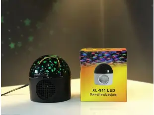 Lampă disco de noapte LED portabilă cu difuzor Bluetooth XL-911