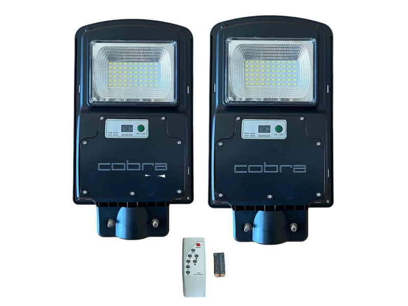 2 buc. FEL DE LAMPĂ SOLARĂ JMK COBRA 125W