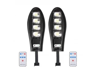 2 buc. felinar stradal solar cu LED, 500W