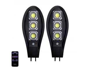 2 buc Lampă solară LED 345W IP65 Impermeabilă