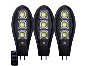 3 buc Lampă solară LED 345W IP65 Impermeabilă