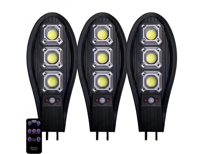 3 buc Lampă solară LED 345W IP65 Impermeabilă