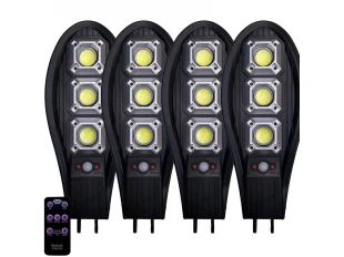 4 buc Lampă solară LED 345W IP65 Impermeabilă