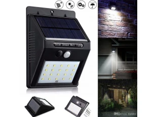 OFERTĂ PROMOȚIONALĂ: 10 buc. Lampă solară LED puternică cu senzor 500lm