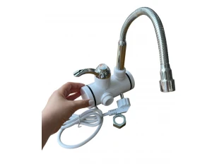 Încălzitor de apă de perete cu gura de scurgere flexibilă 3000w, alb