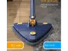 Mop triunghiular pentru curățare la 360°, Lavete din microfibră