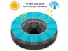 Fântână solară de grădină cu 4 tipuri de capete GY-8038