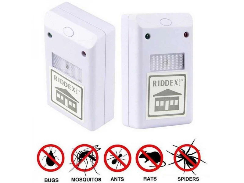 RIDDEX - dispozitiv împotriva rozătoarelor, gândacilor de bucătărie, furnicilor, păianjenilor.