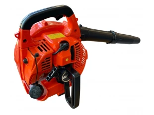 Suflantă de frunze pe benzină KraftRoyal cu suflare, colectare și măcinare