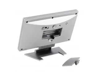 Ceas cu afișaj LCD mare DS-8082 - Gri