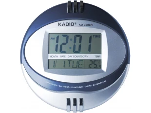 Ceas digital de perete mare pentru birou KADIO KD-3806N