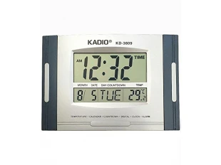 Ceas digital de perete mare pentru birou KADIO KD-3809N