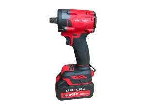 Polizor unghiular fără fir și cheie cu 2 baterii 36V 8Ah și încărcător KraftRoyal