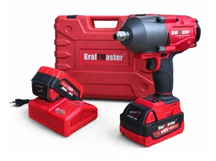 Șurubelniță fără fir KraftMaster 36V 8Ah + 25 piese