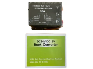 Convertor de tensiune cu transformator de la 24 V la 12 V DC20-30 30A