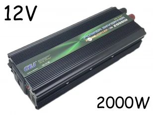 Invertor de tensiune CEJ 2000P 12V - 220V - 2000W