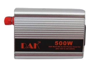 Invertor de tensiune DAK 500W 12V - 220V