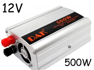 Invertor de tensiune DAK 500W 12V - 220V