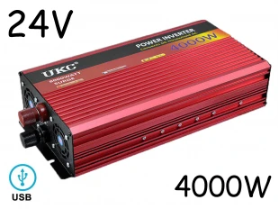 Invertor de tensiune UKC 4000W 24V - 220V