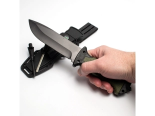 Cuțit tactic 4018B - 27,5 cm. cu toc