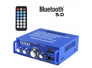 Amplificator audio pentru acasă BT-502 - USB, FM, TFT, MP