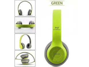 Căști Bluetooth fără fir OPEN P47 Verzi