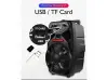 Boxă karaoke Bluetooth portabilă PK-09 cu radio FM, MP3 și microfon wireless
