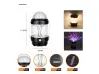 Lampă multifuncțională cu bec rotativ la 360 de grade HW-978L
